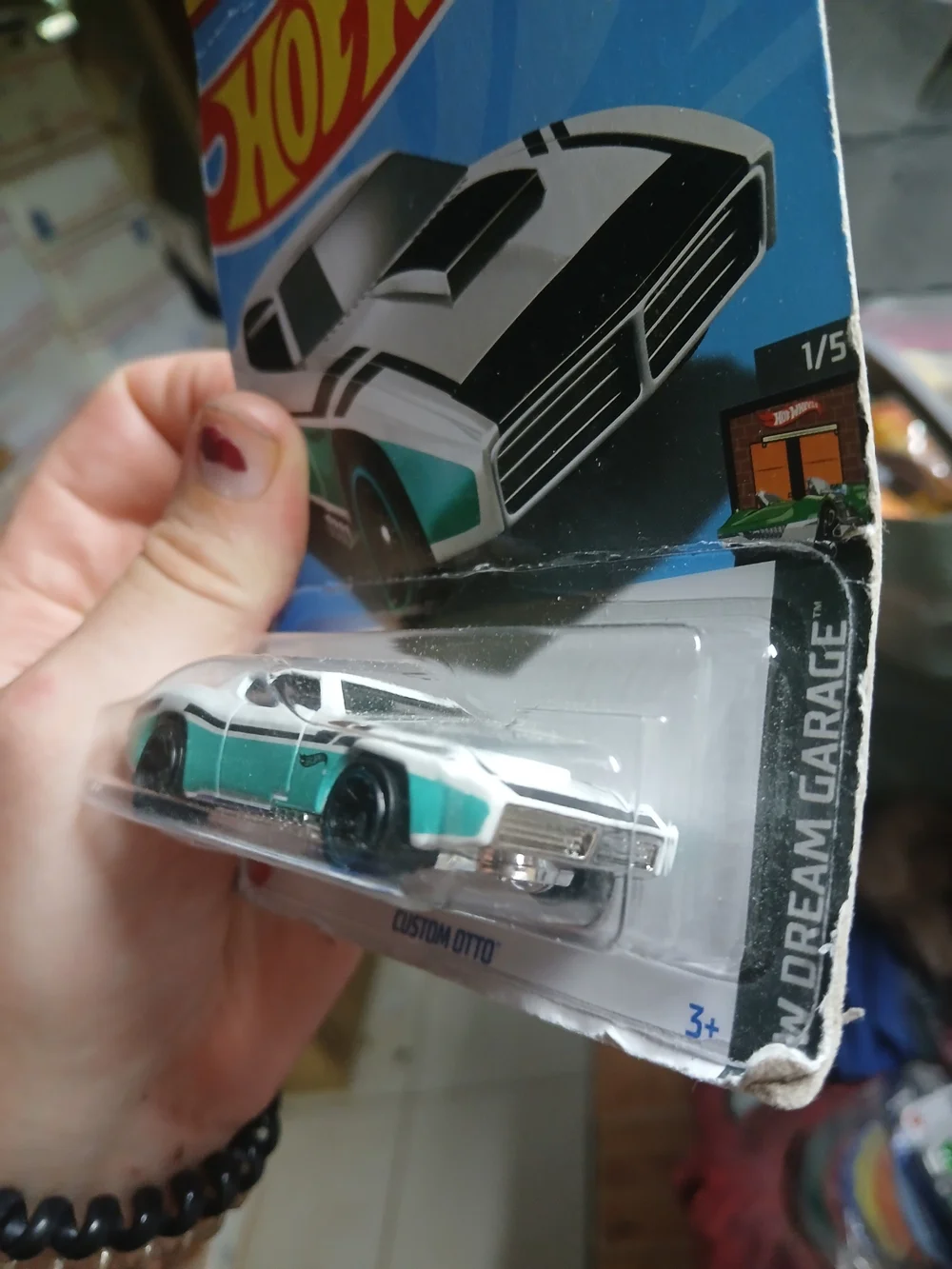 the Hot Wheels Custom Otto from the 2024 HW Dream Garage series (collector numbe